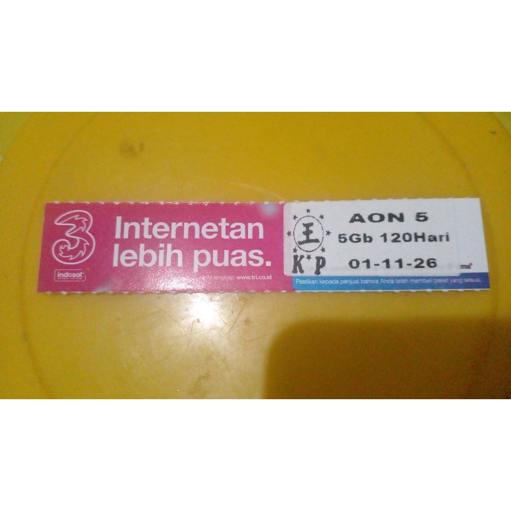 voucher tri 5gb