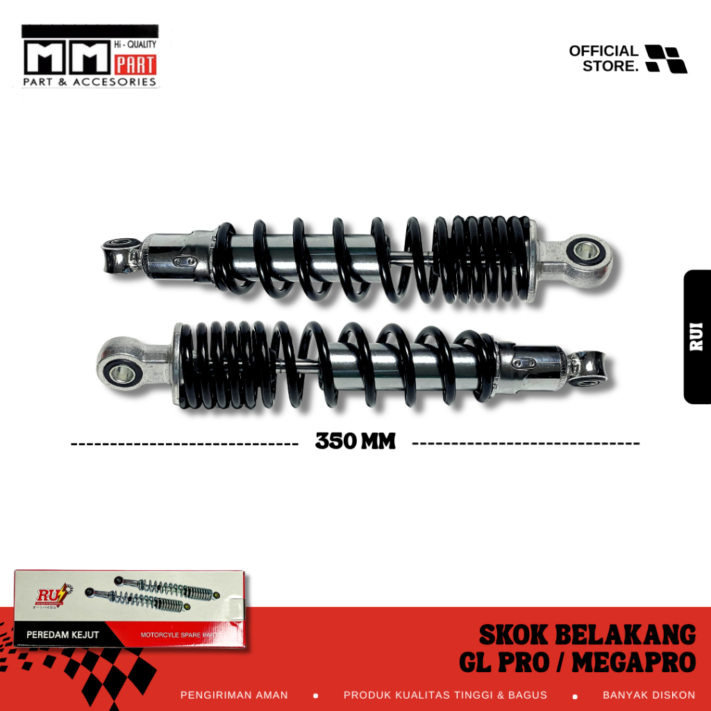 SKOK BELAKANG GL PRO/MEGAPRO - SHOCK BELAKANG HONDA (GL PRO / TIGER / MEGAPRO)