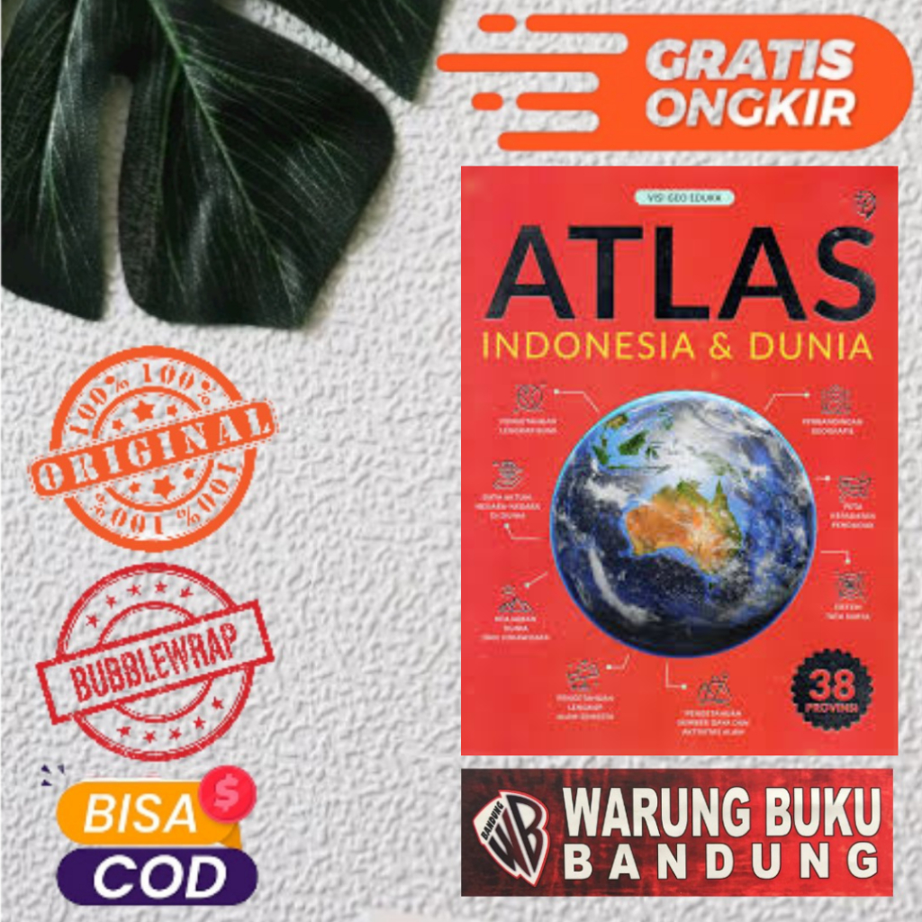 Buku Atlas Indonesia & Dunia