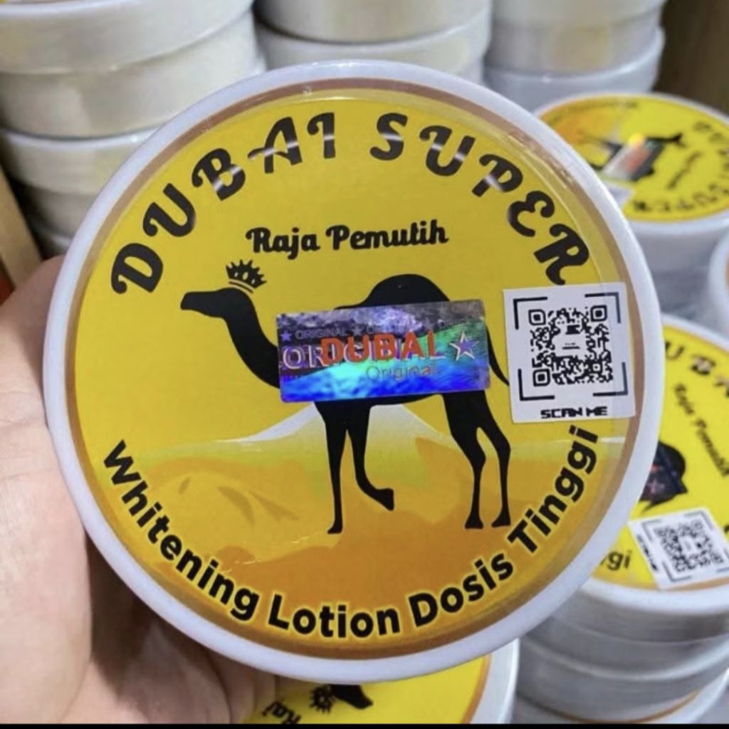 HB Dubai Lotion Pemutih Kulitas Super Original