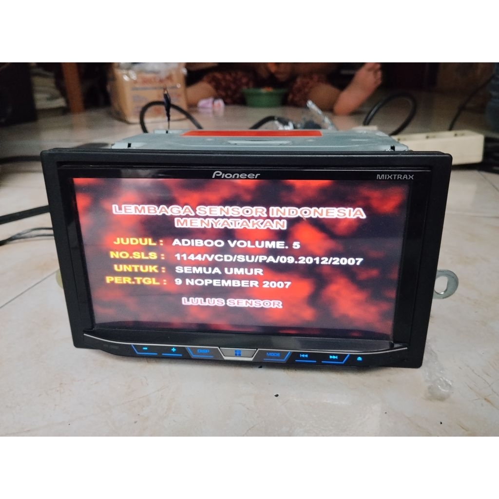 head unit pioneer avh x 595 bt