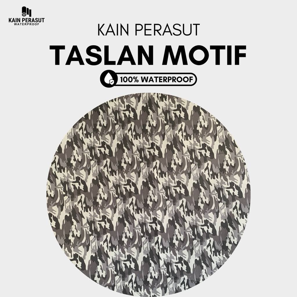 Kain Taslan Balon Motif Waterproof