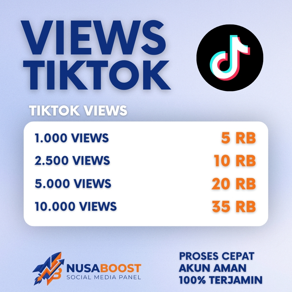 PROMO Jasa Beli Views Tik Tok Views TT TikTok 100-1000 View Dengan Proses Cepat
