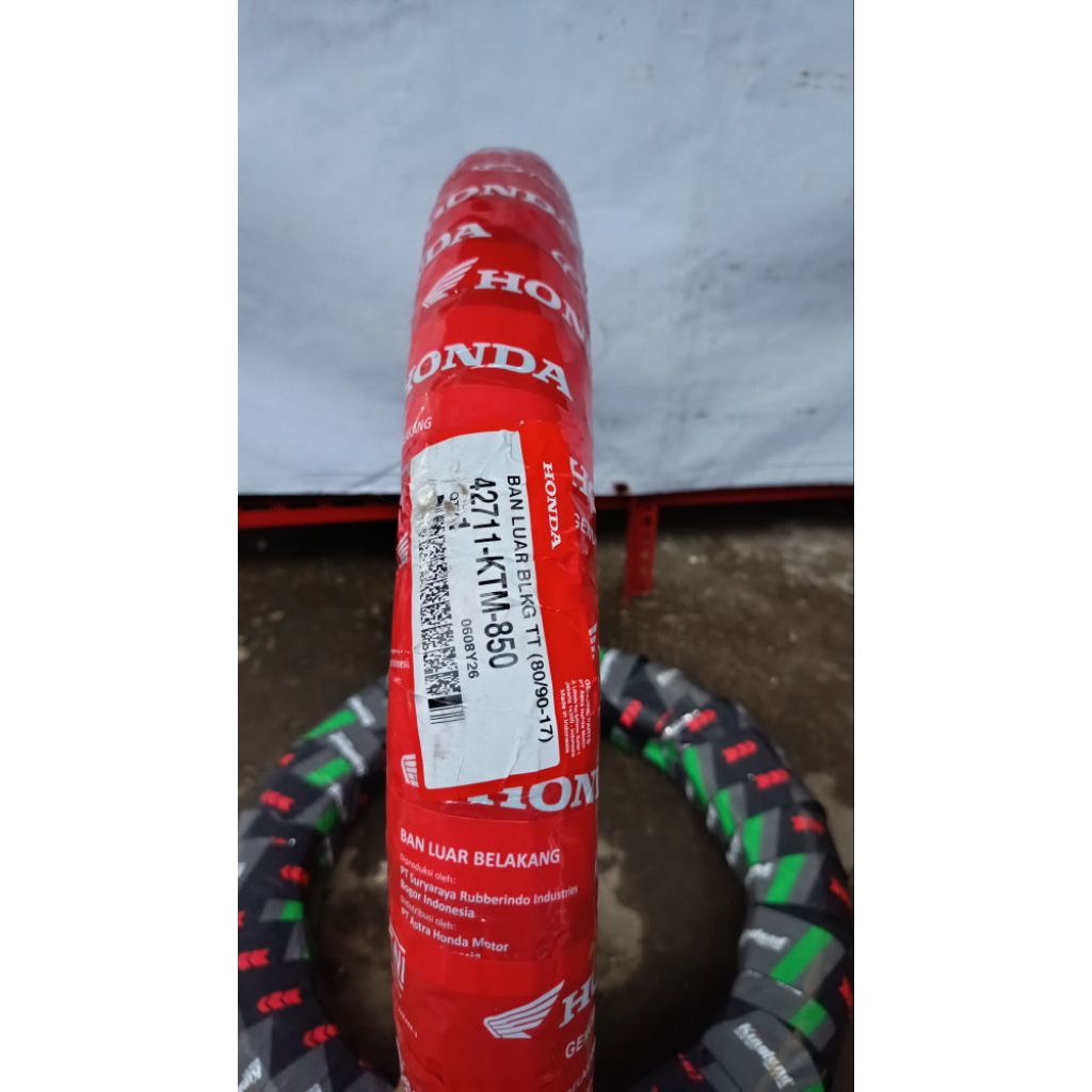 Ban AHM/federal 80/90-17 non tubeless
