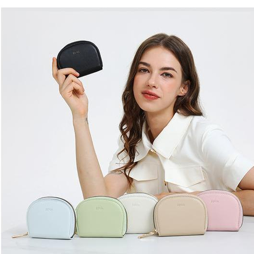 Eiger - Dompet Kartu Card Holder Setengah Bulat Wallet Zip Wanita