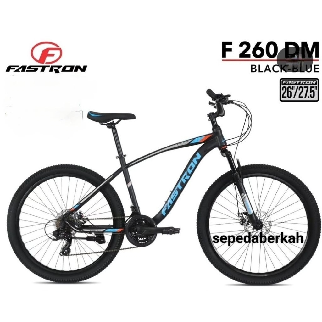 sepeda gunung sepeda MTB 26 fastron f 260 DT 21 speed rem disc,mtb 26 Fastron 260 MD 3x8 speed rem d