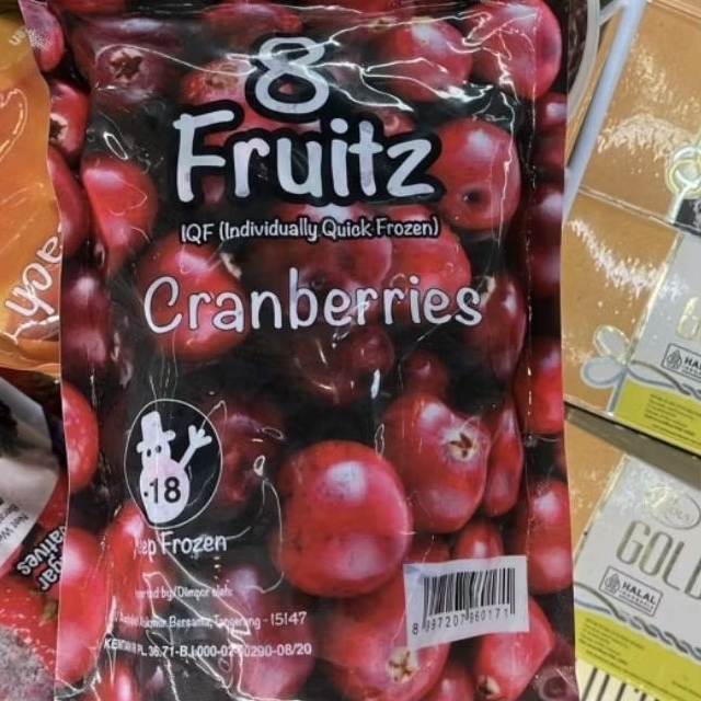 cranberry frozen | buah cranberry beku / pack