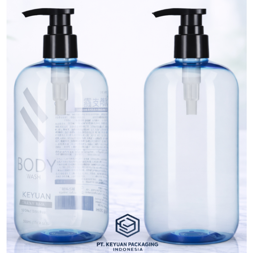KEYUAN - Botol Pump Foam / Botol Pump Sabun Mandi / Botol Pump Shampoo