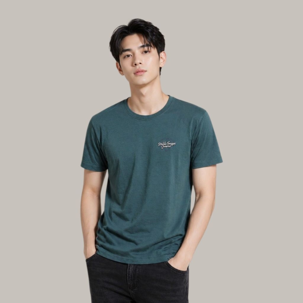 [Preloved] 041 Caleb Tee | Baju Kaos Atasan Eiger Bromo Tengger Semeru Tshirt Pria Wanita Lengan Pen