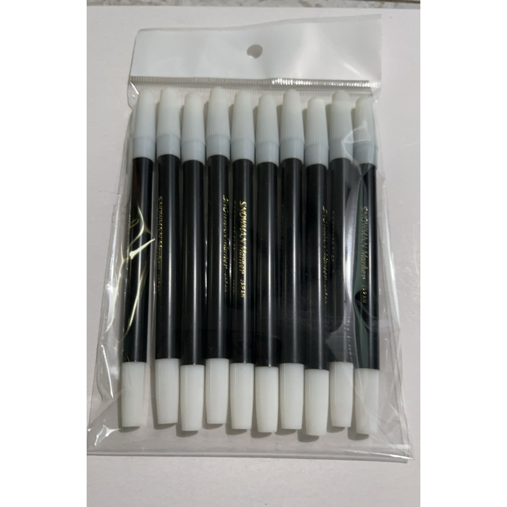 Spidol snowman kecil hitam