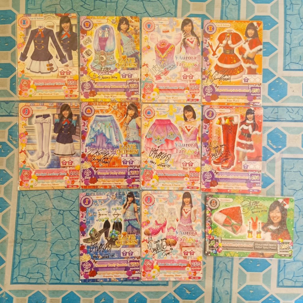 Aikatsu x JKT48 | Starlight Uniform Summer Party Jingle Bell Lovely Santa | Kartu Kolaborasi Natal