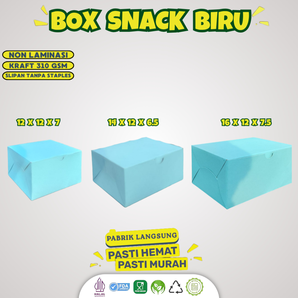 Snack Box 12x12 Dus Snack Premium Snack Box 12x12 (B.43P3)