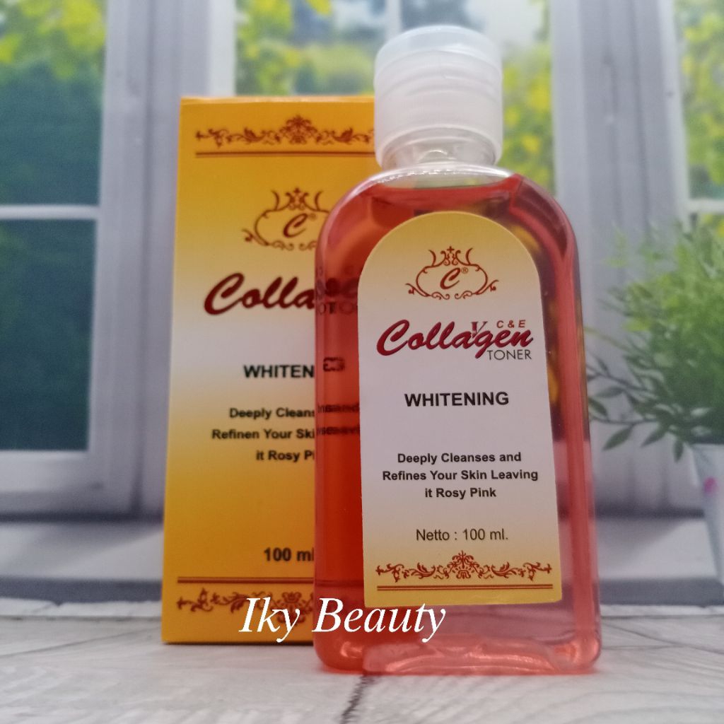 PAKET COLLAGEN " 4in1 " ( KRIM SIANG - KRIM MALAM - TONER - BEDAK )