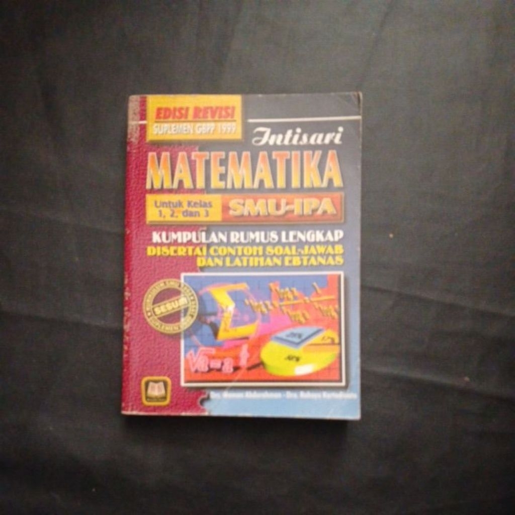 Matematika kumpulan rumus untuk smu ipa kelas 1, 2, dan 3 GBPP 1999