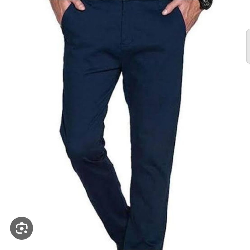 product size 2 celana kerja kain pants wanita pria remaja chinos slim fit skinny size S/m preloved n