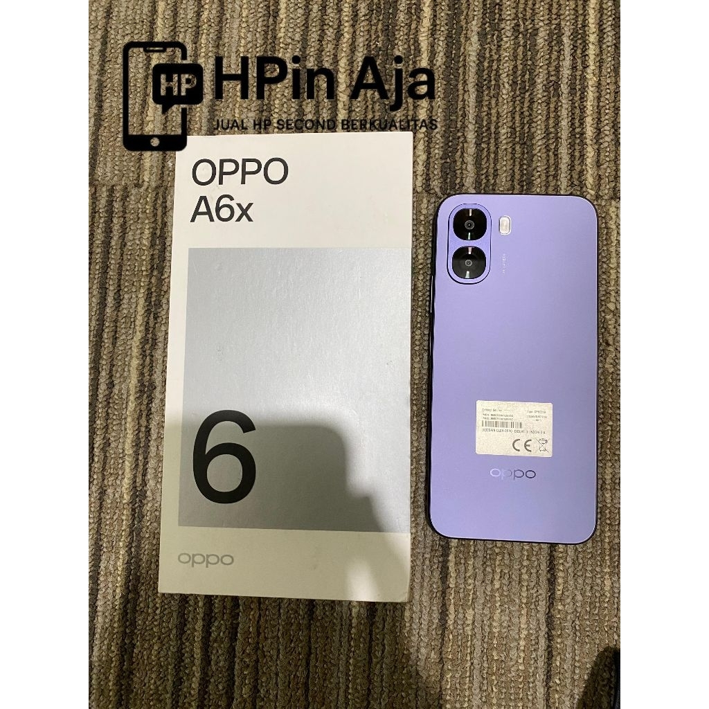 OPPO A6X 6/128GB SECOND FULSET