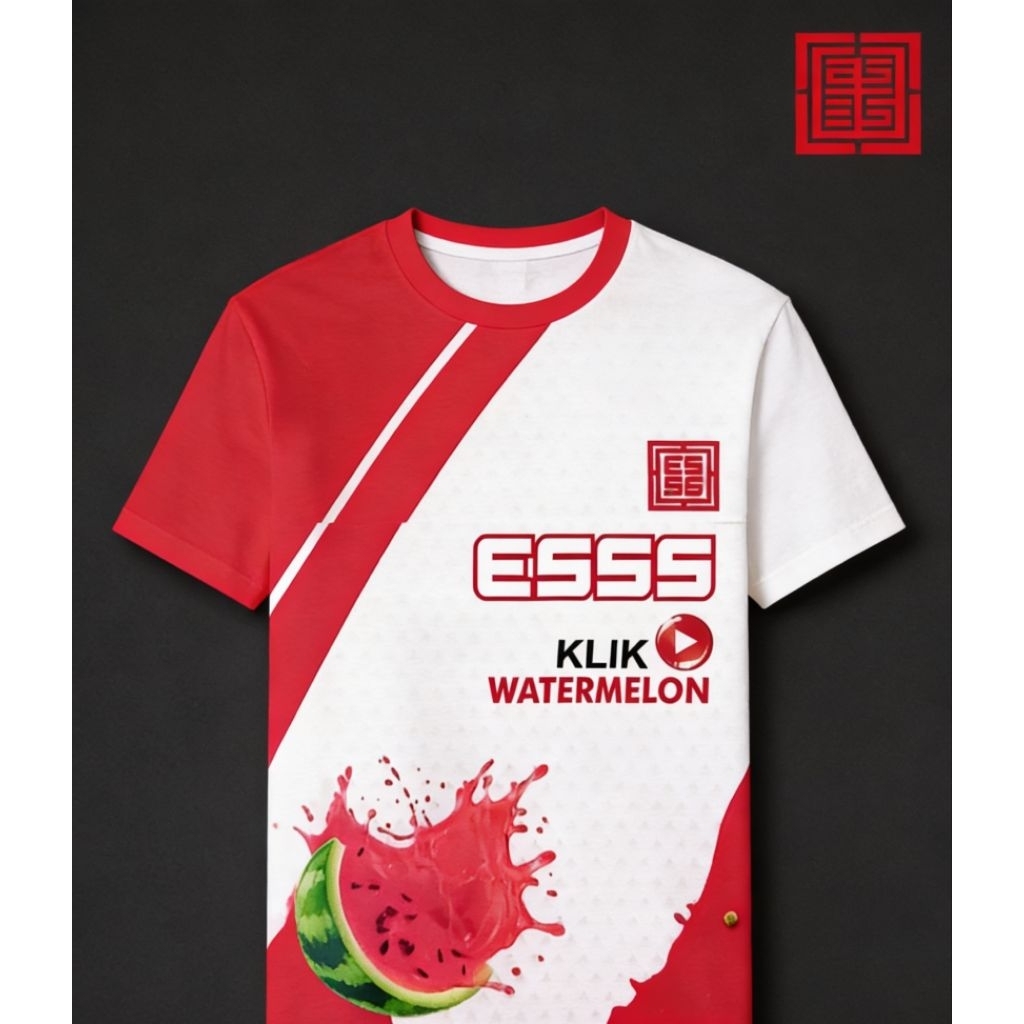 Baju ESSS Watermelon klik original