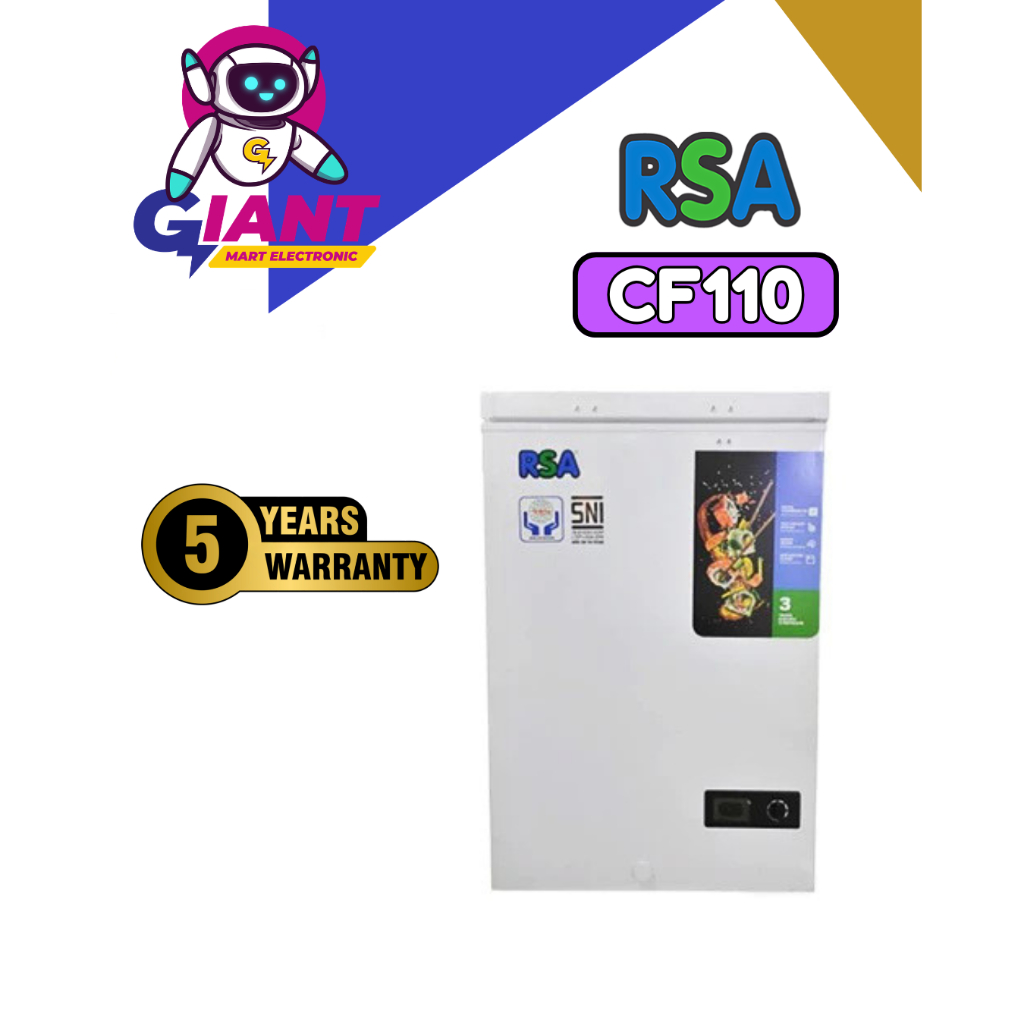 CHEST FREEZER COOLER BOX RSA CF110/CF160/CF210 / CF 110/CF 160/CF 210 / CF-110/CF-160/CF-210