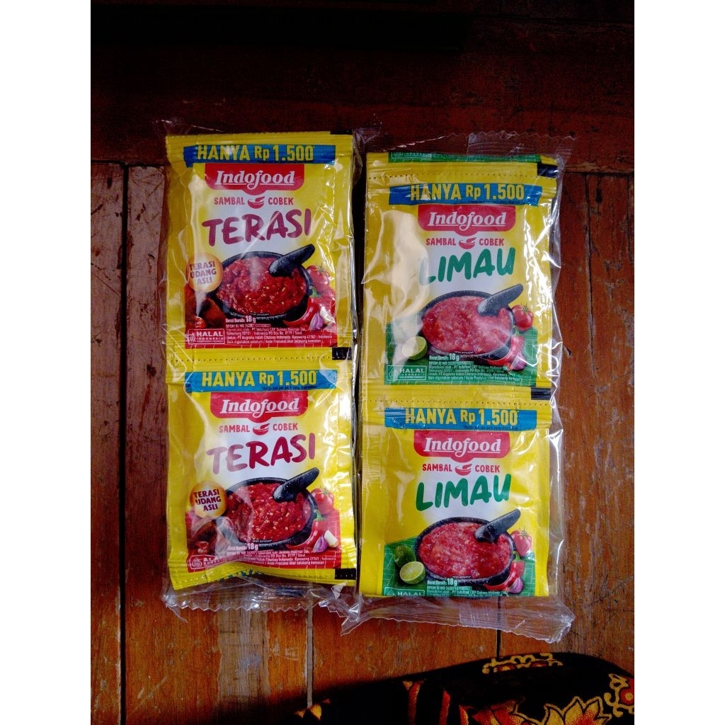 Sambal cobek indofood sachet