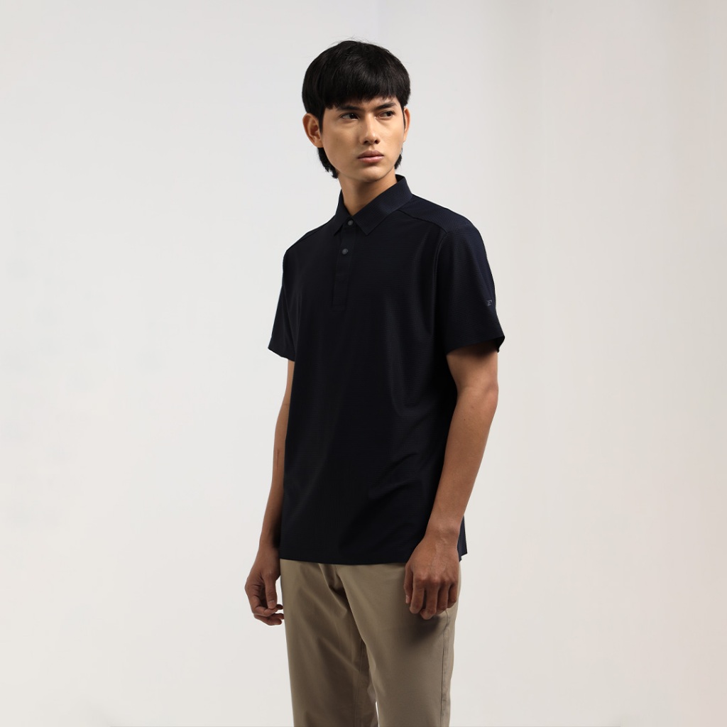 ERSPO Kemeja Polo Pria Lengan Pendek Gael Seamless Waffle Polo Men