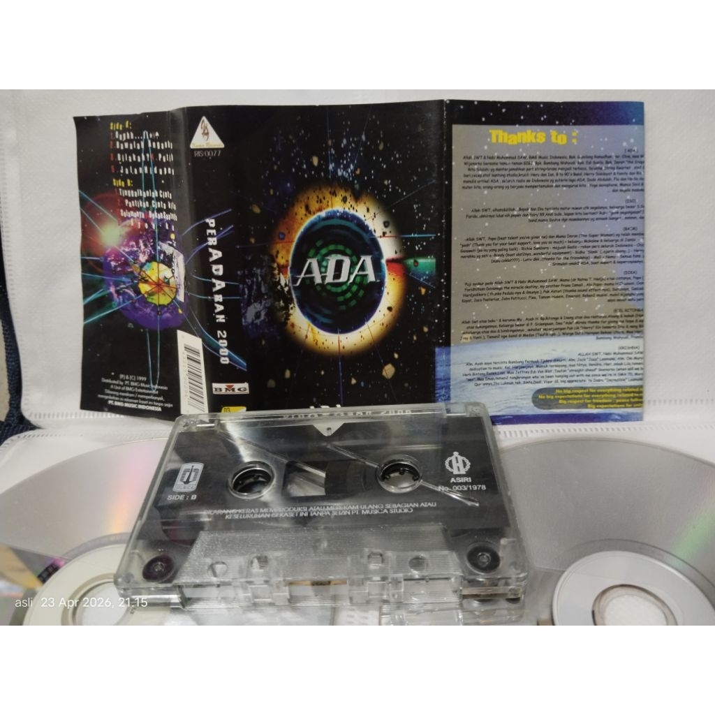 kaset pita ADA BAND peradaban 2000