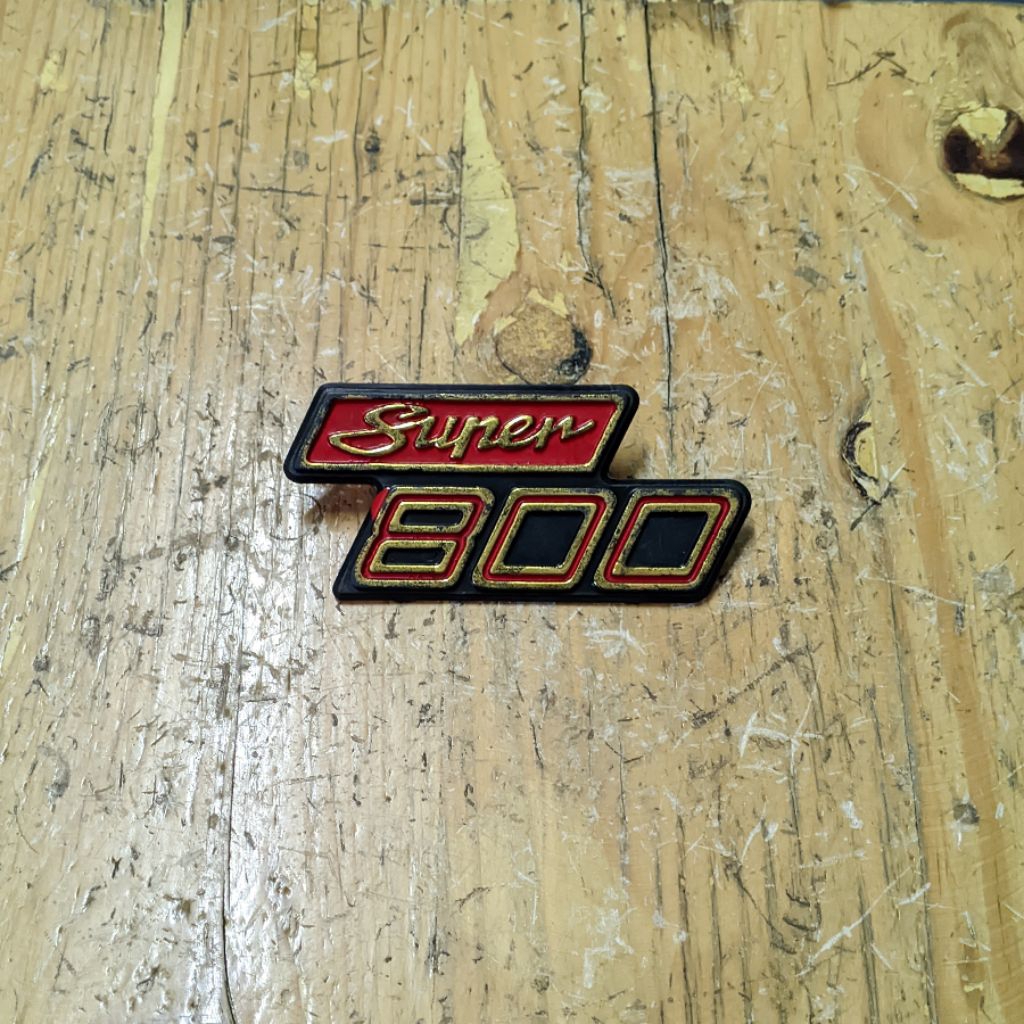 logo bok aki Honda super cup c800 c700 emblem Honda c800 super cup