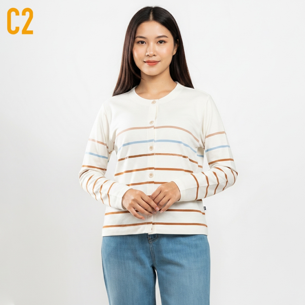 C2 Soltav Ecru Outer Wanita