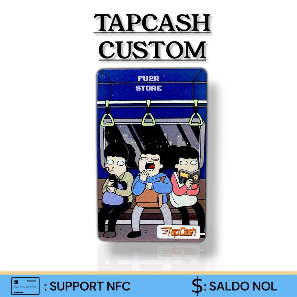 KARTU ETOLL TAPCASH BNI CUSTOM - TAHILALATS MRT