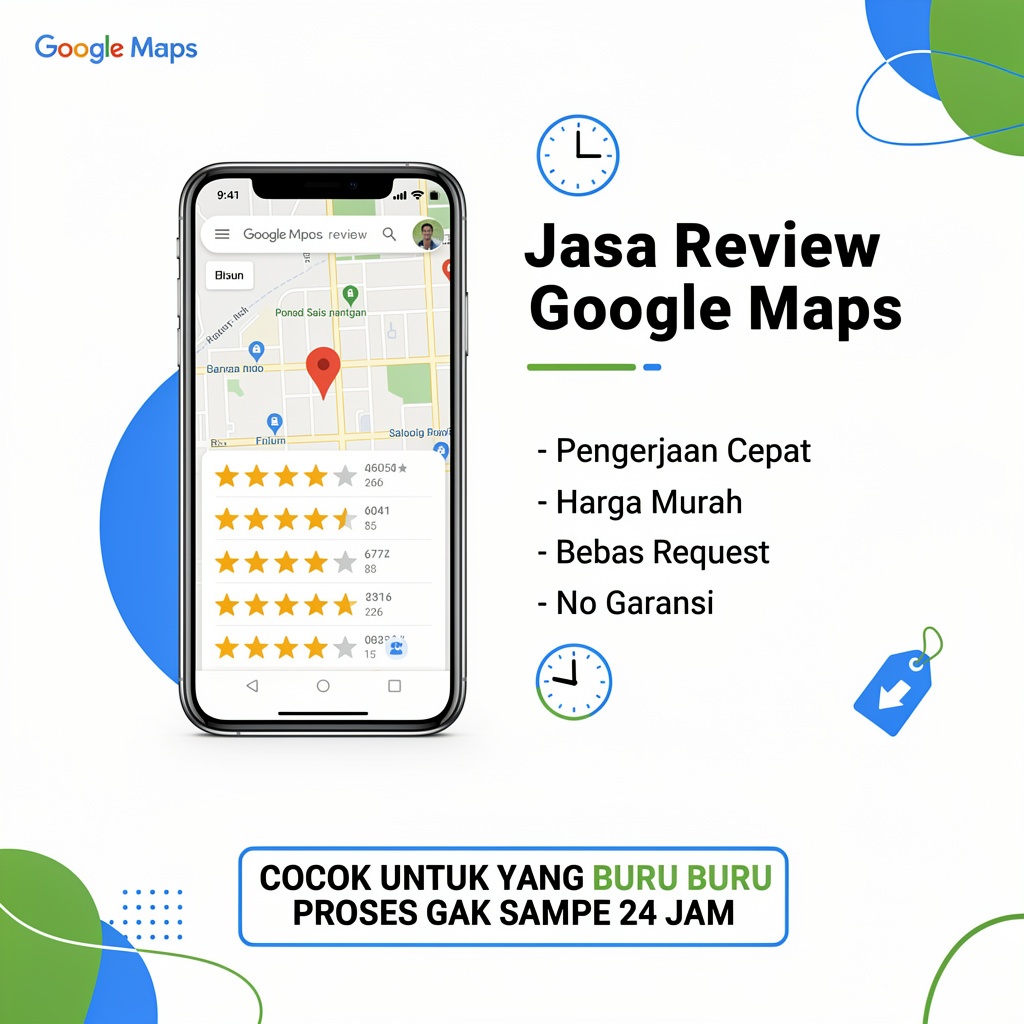 JASA REVIEW GMAPS | RATING GMAPS | CEPAT DAN MURAH