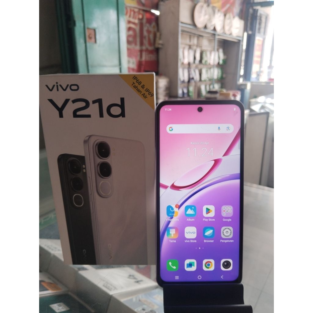 HP SECOND MURAH BERGARANSI VIVO Y21D RAM 6+6/128 FULSET LCD ORIGINAL