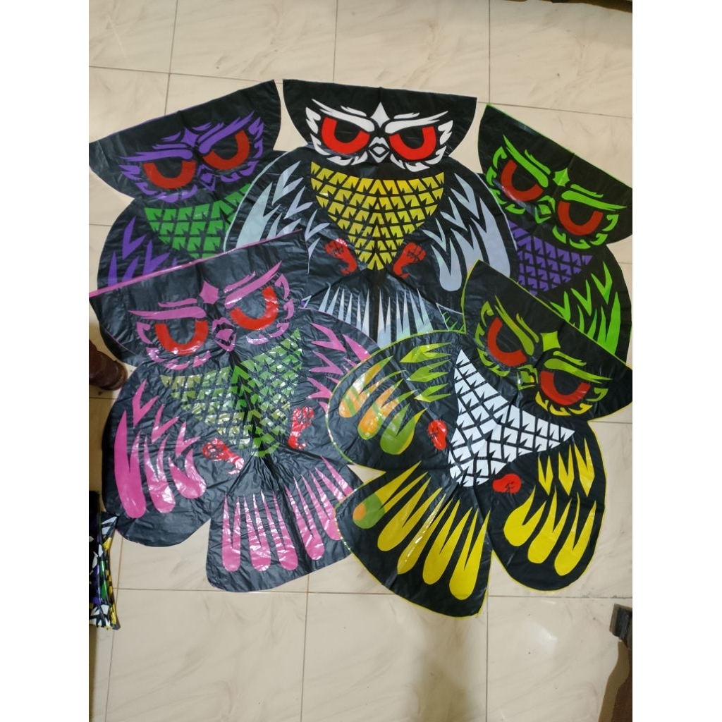 layangan CELEPUK / BURUNG HANTU