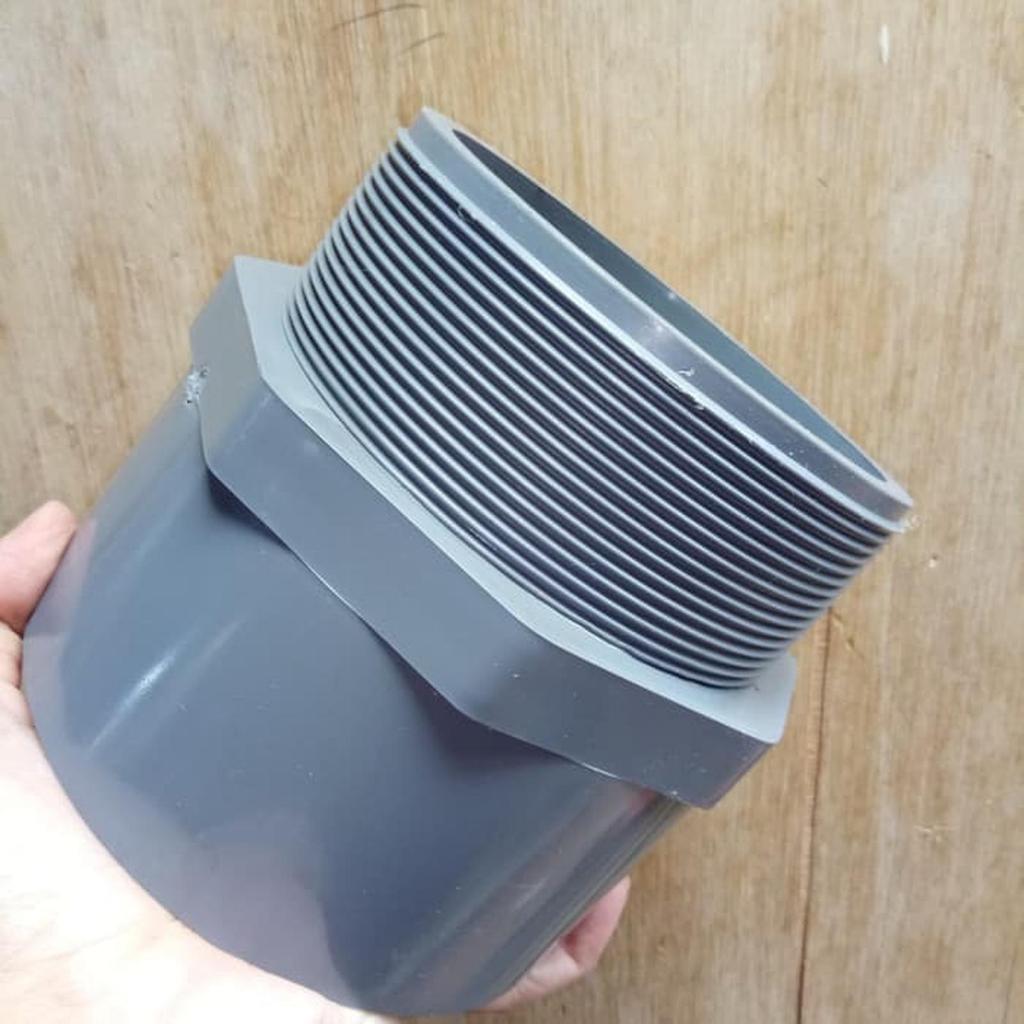 Sok Drat Luar PVC 3" Rucika AW / PVC Sok Drat Luar 3" AW / SDL PVC 3"