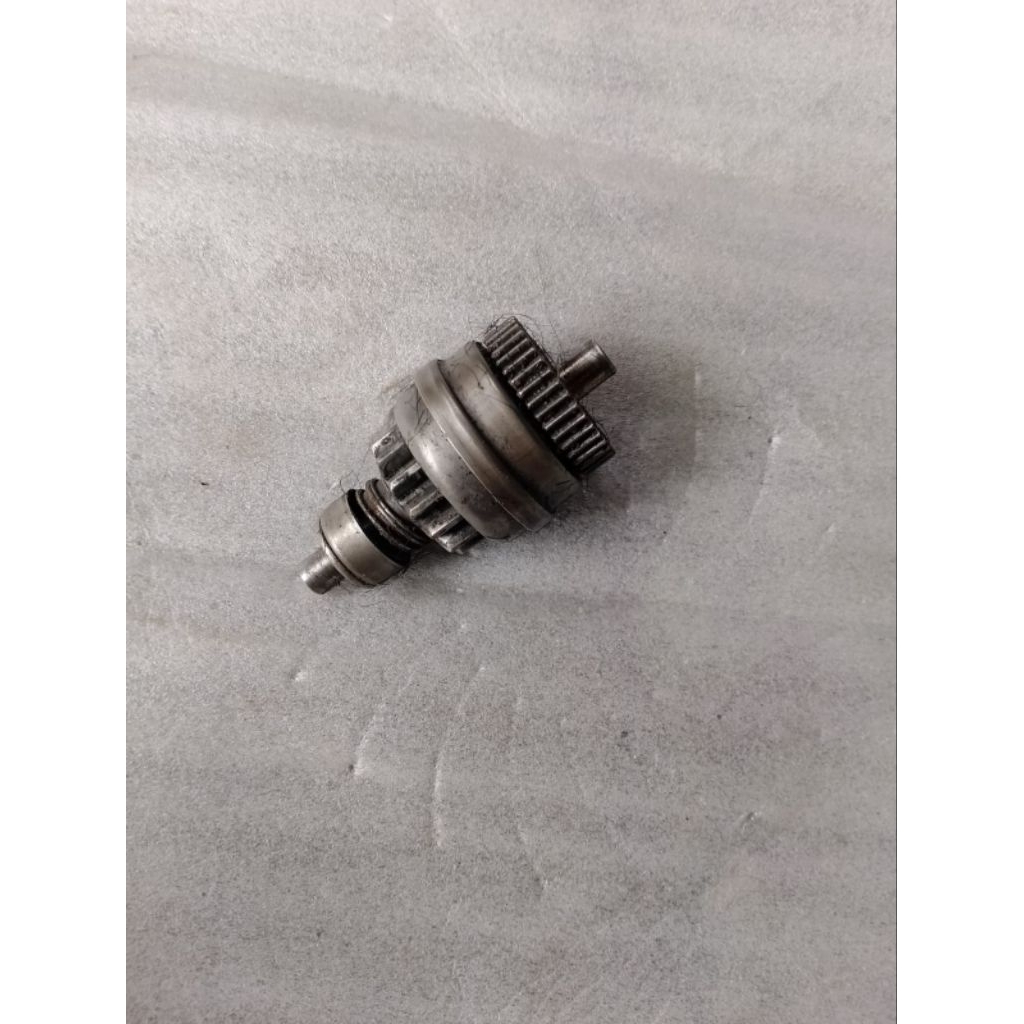 gigi pinion stater honda matic stater kasar, beat/scopy/vario/spacy bekas asli lepasan motor