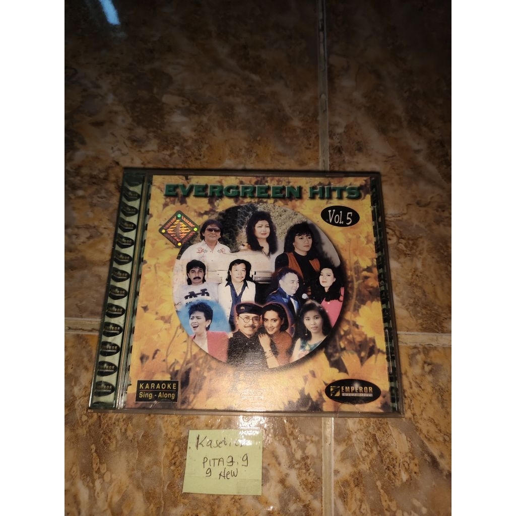 kaset VCD Evergreen hits Vol 5