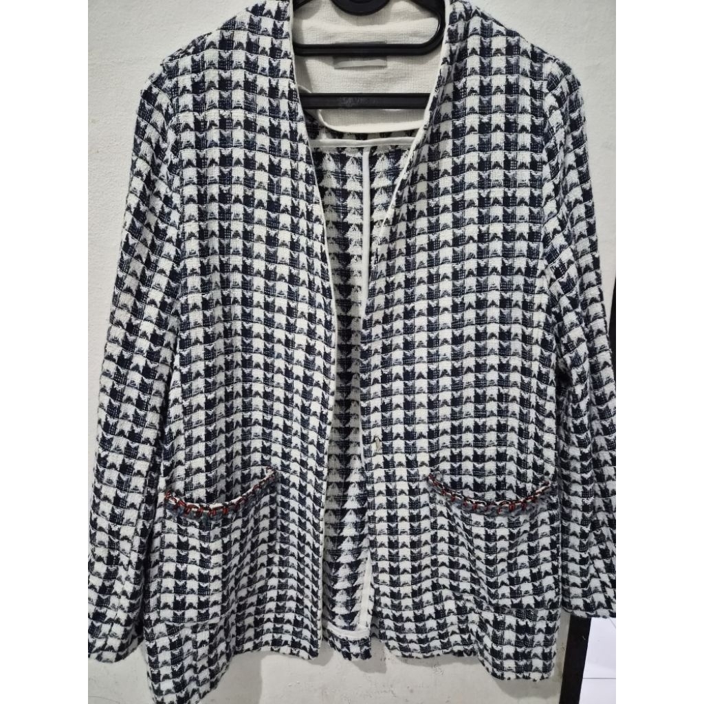 Blazer Tweed Preloved Navy