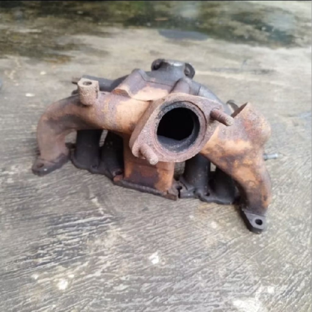 manipol api exhaust Toyota kijang super 5k copotan