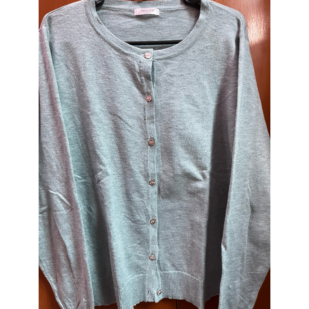 Preloved Cardigan Cinema Club Mint