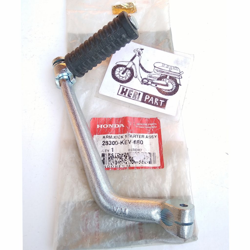 28300-KEV-880 original 100% pedal stater starter supra x 100 grand legenda