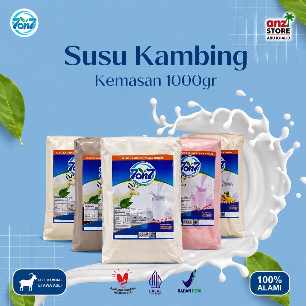 1kg Susu Kambing Etawa Bubuk 7on7