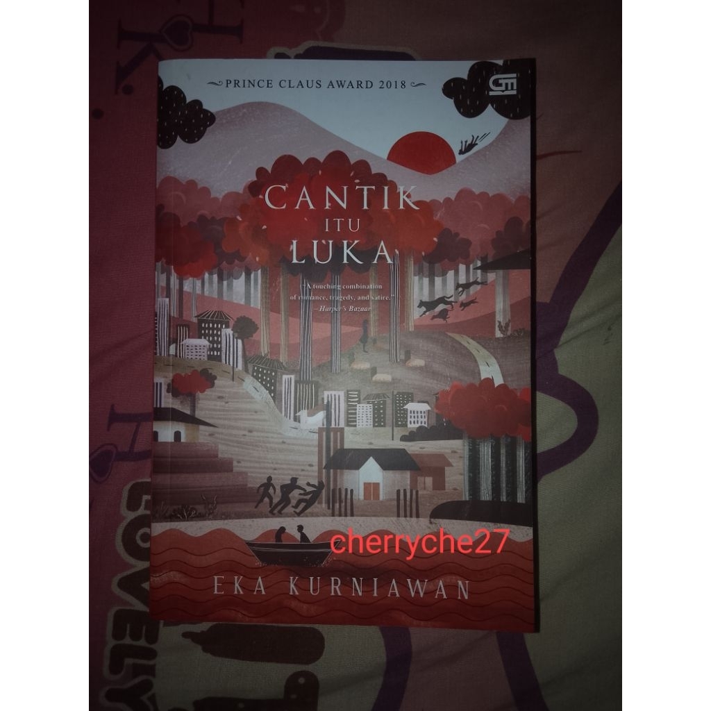 Buku Novel Cantik Itu Luka (Preloved)
