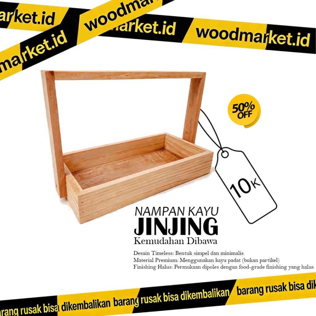 NAMPAN KAYU JINJING ESTETIK