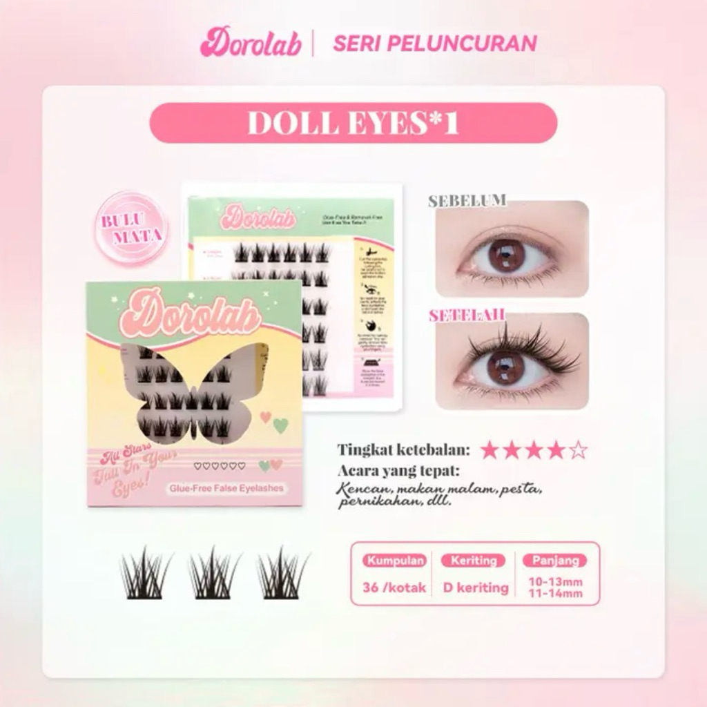 DOROLAB DOLL EYES 1 Eyelash