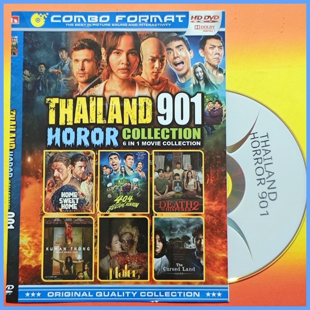 Kaset Film Thailand Horor Koleksi Campuran Edisi Pilihan Terbaru 6in1 Teks Indonesia
