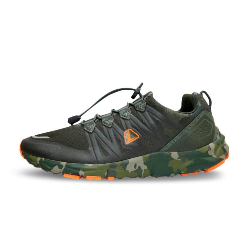 Sepatu League Kumo 1.5 Camo Army Running Shoes Pria Wanita Sepatu Lari Cowo Cewe Original