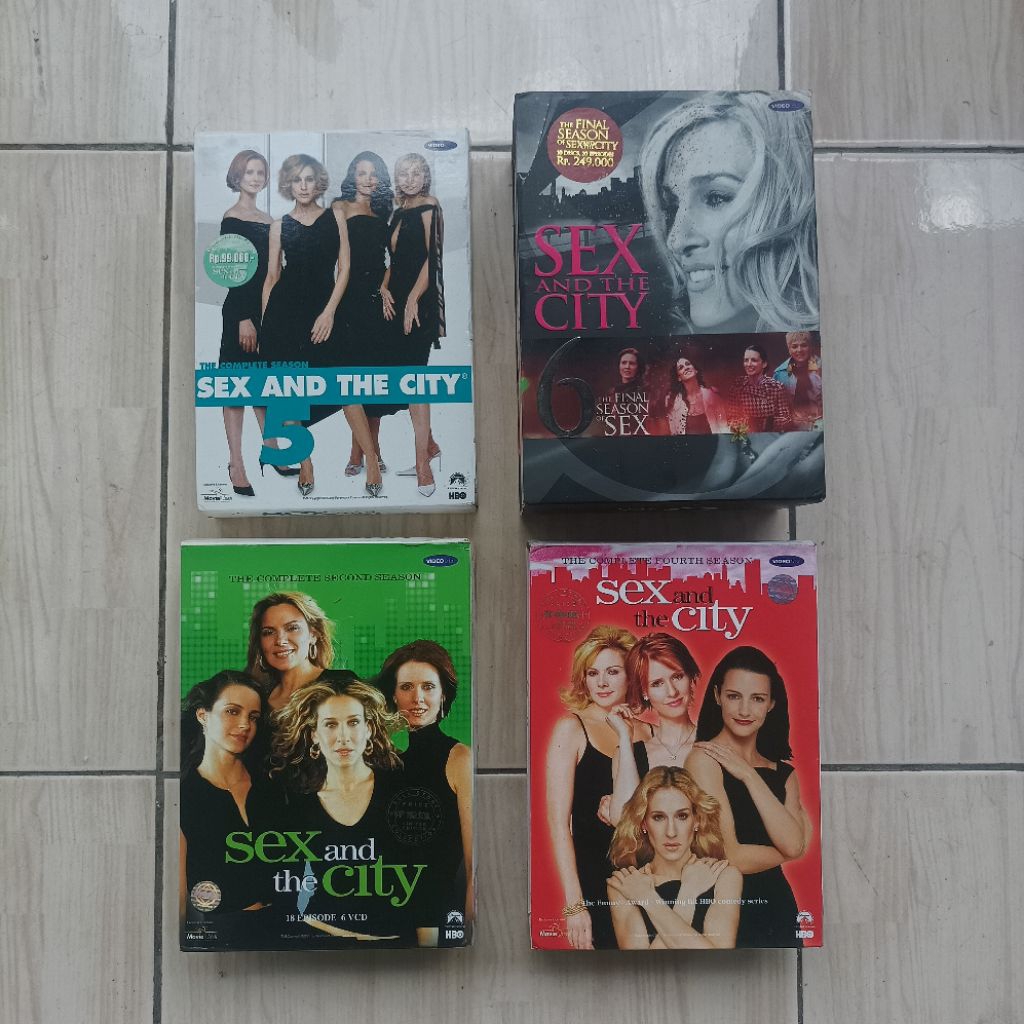 Original 26 Disc VCD Film Sex And The City Season 2 4-6 Tamat
