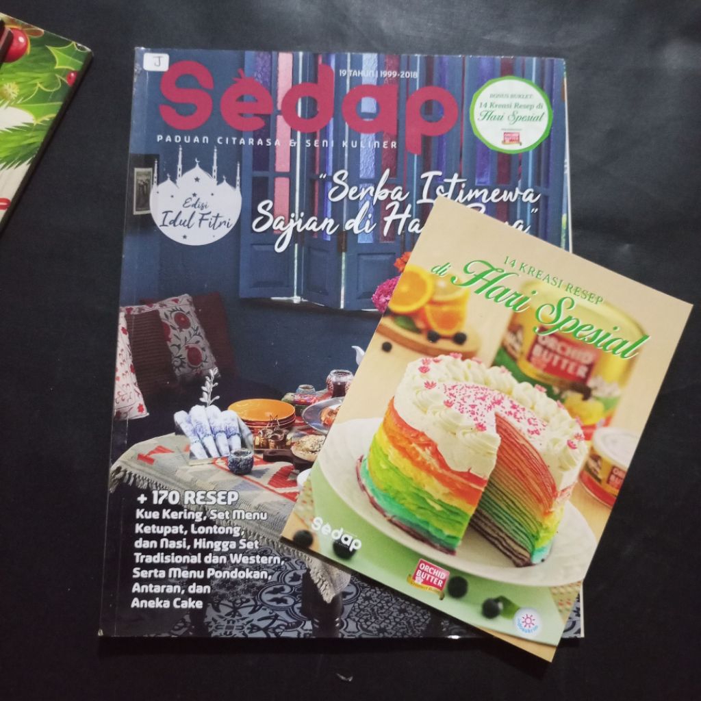 Majalah Sedap Citarasa & Seni Kuliner / Kompas Gramedia / Edisi Idul Fitri 2018 / 19 Tahun 1999–2018