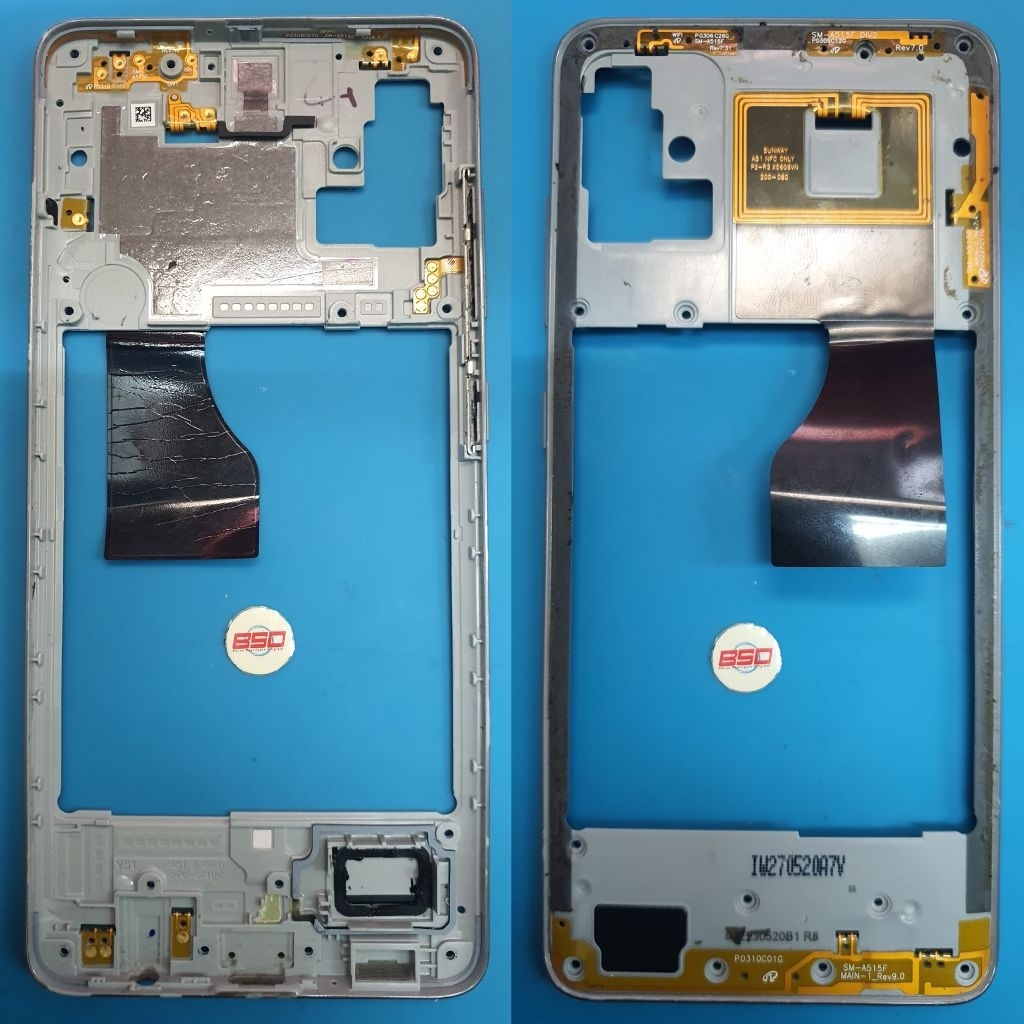 Bukan Handphone! Part NFC Housing Bezel Samsung A51 Original Copotan