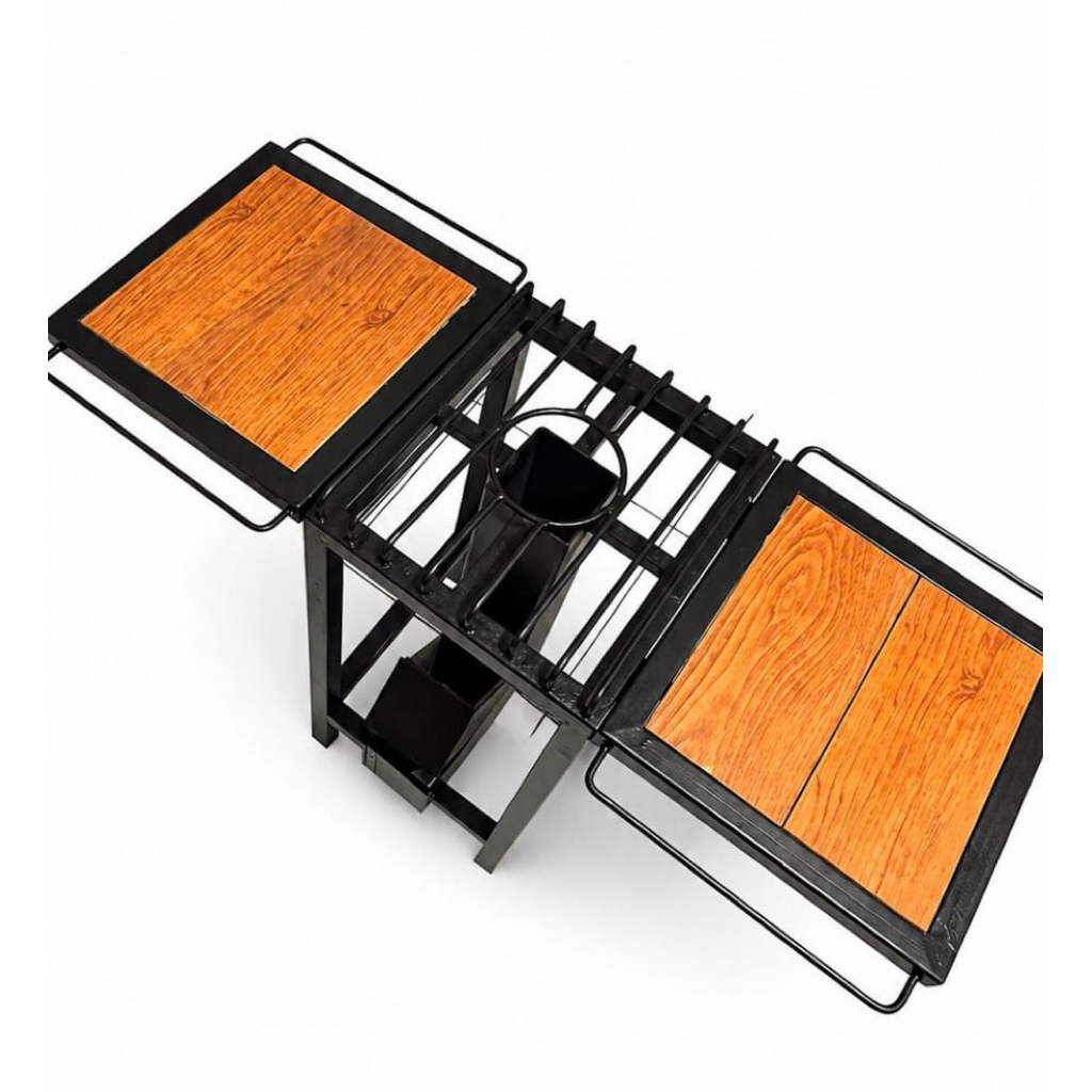 Rocket stove pakai meja