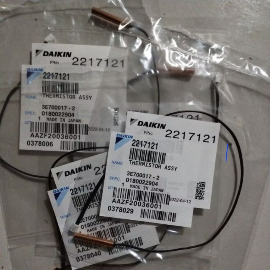 Thermistor Termis AC Daikin Thailand FTC, FTKC dan FTKQ Daikin Inverter Original