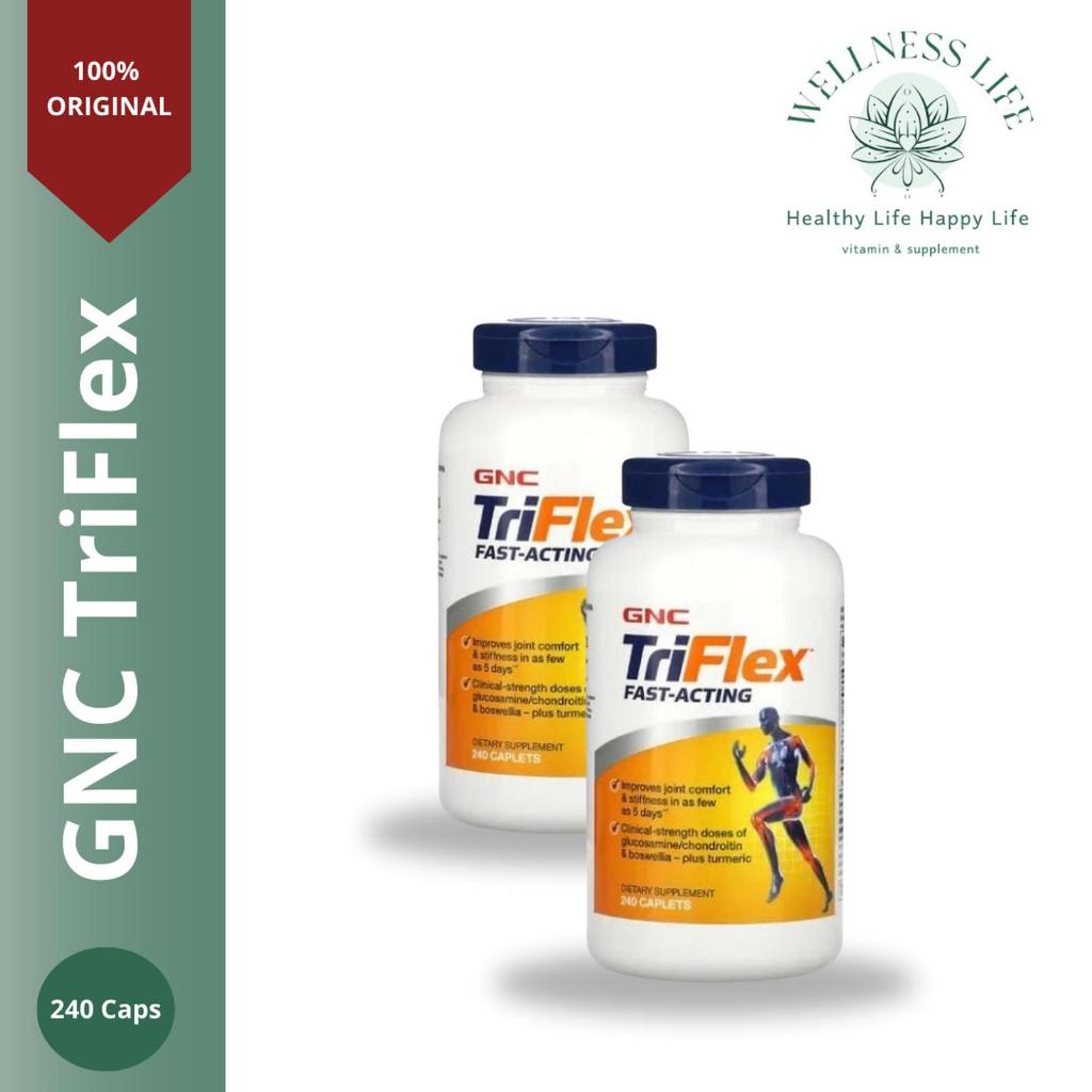 GNC Triflex Glucosamine Chondroitin SUPER STRENGTH - Mendukung Kesehatan dan Fleksibilitas Sendi - 1